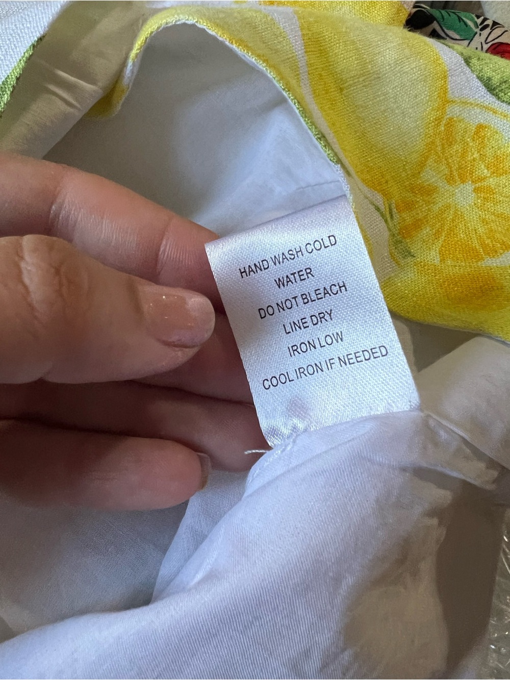 HYFVE Linen Blend Lemon Print Vest & Short Set NIP - Picture 6 of 11